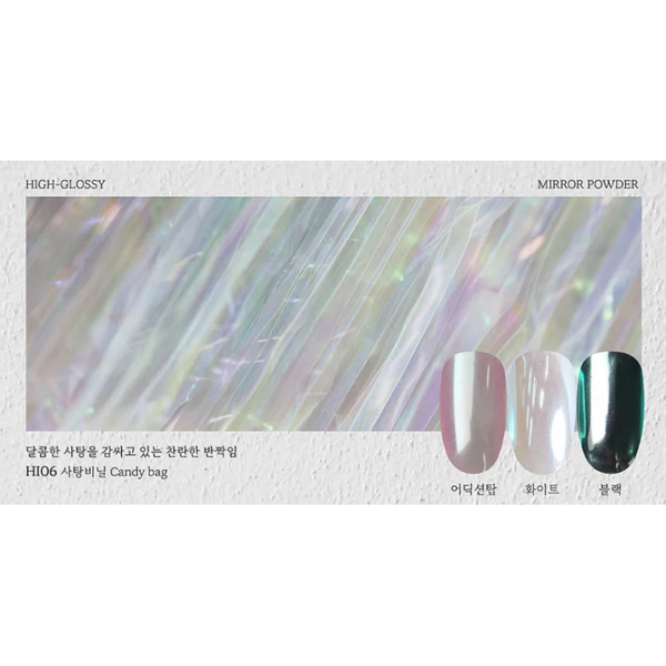 FIOTE High-Glossy Mirror Powder - HI06  Candy Bag