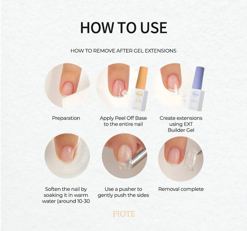 FIOTE Peel Off Base Gel