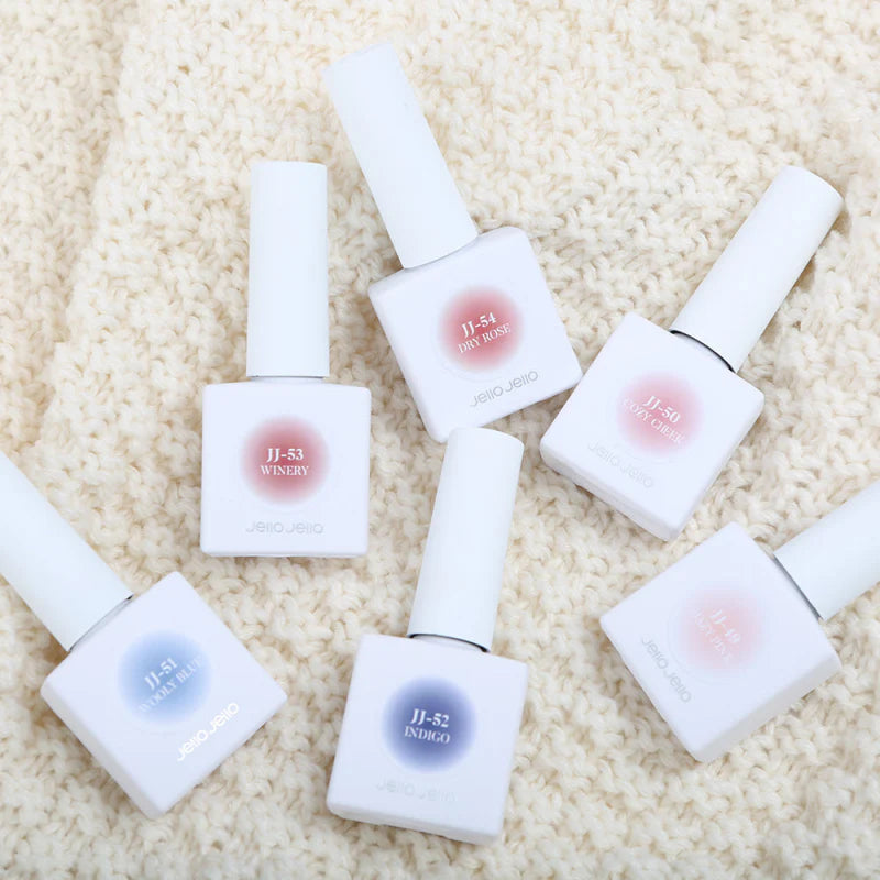 JELLO JELLO Cozy Blend Collection – HEMA-Free Non-Wipe Syrup Gel Set