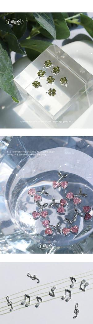 Make.N Nail Charm86 - Lucky Cherry Note Parts