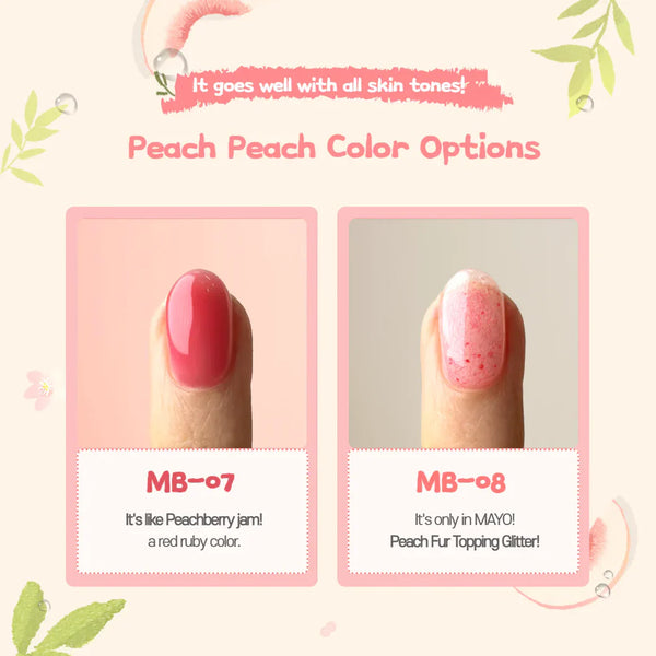 MAYO Mulbok-Takbok Peach syrup gel