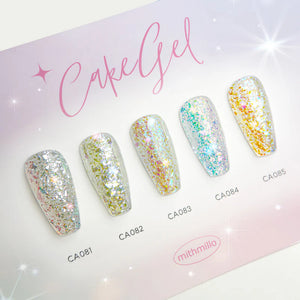 MITHMILLO Flower Cakegel Series 2 Flake Glitter Collection