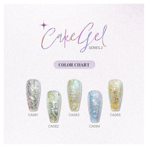 MITHMILLO Flower Cakegel Series 2 Flake Glitter Collection