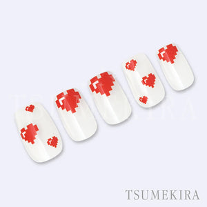 Tsumekira Pixel Heart NN-NGM-001