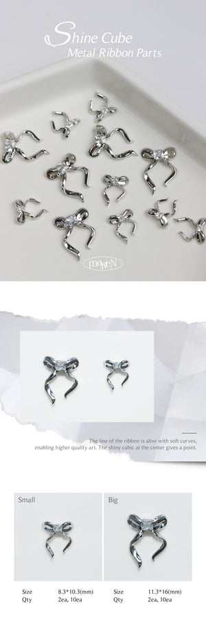 Make.N - Shine Cube Metal Ribbon Small