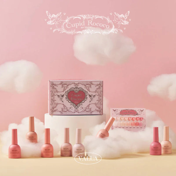 VALLA Rococo Cupid Gel Collection – Romantic Nude & Blush Syrup Gels