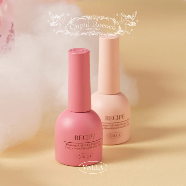 VALLA Rococo Cupid Gel Collection – Romantic Nude & Blush Syrup Gels
