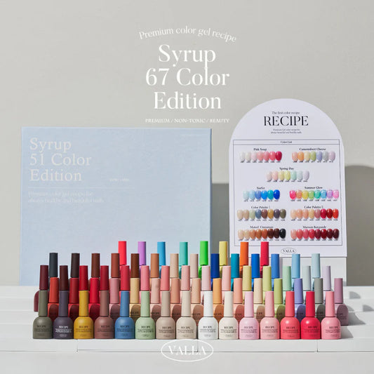 VALLA Syrup 67 Color Collection