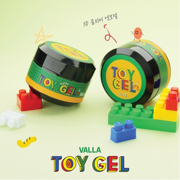 VALLA Toy Gel 3D Clear Clay/Embossing Gel