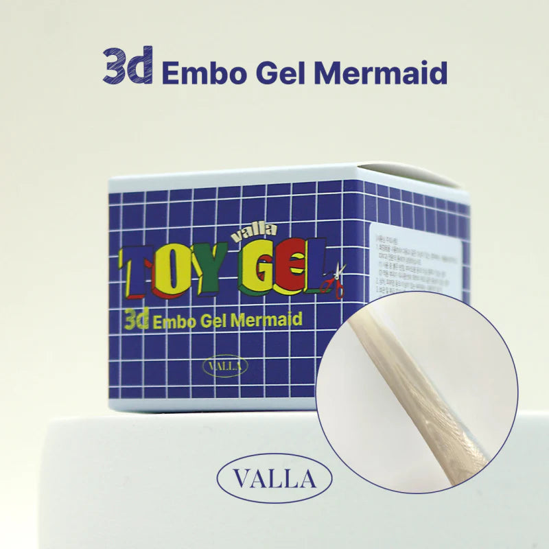 VALLA Toy Gel 3D Mermaid – Pearl Embossing Gel