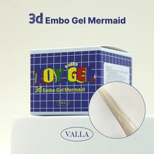 VALLA Toy Gel 3D Mermaid – Pearl Embossing Gel