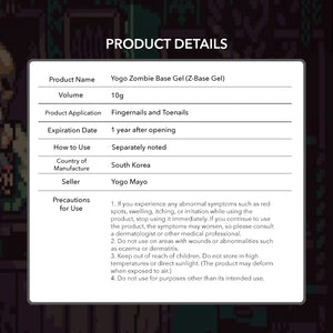 YOGO Zombie Base Gel
